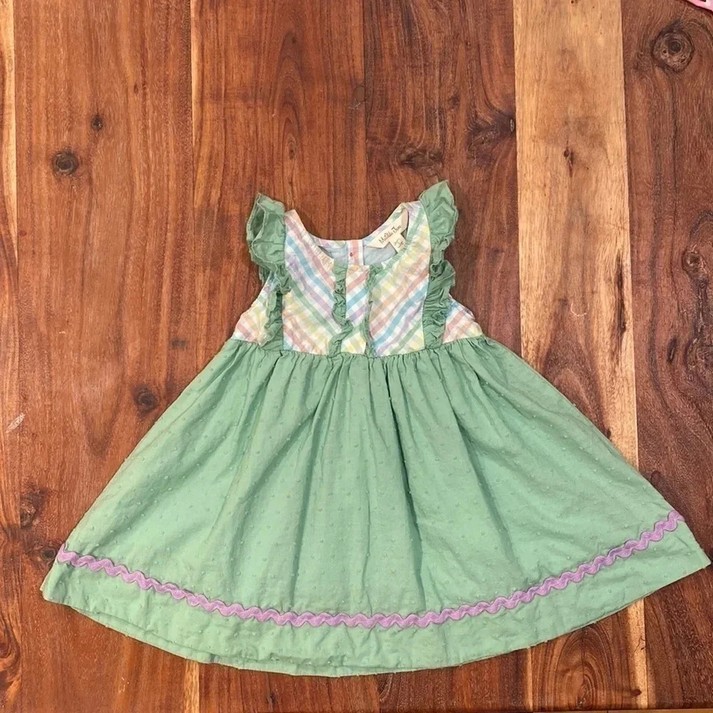 Adorable Matilda Jane Swiss Dot Dress Size 2